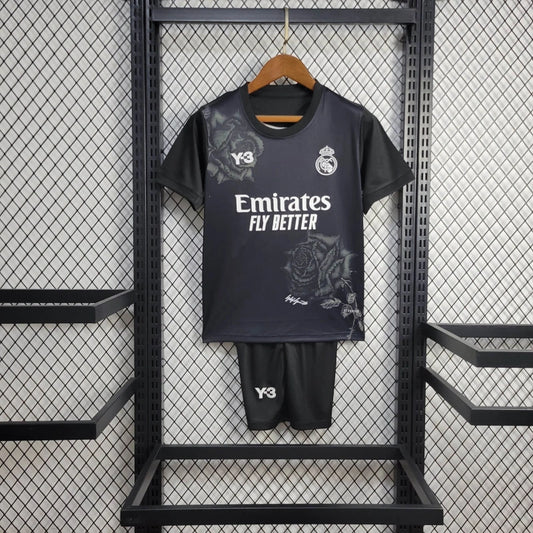 Kit Enfant Real Madrid 24/25 Y-3 Noir